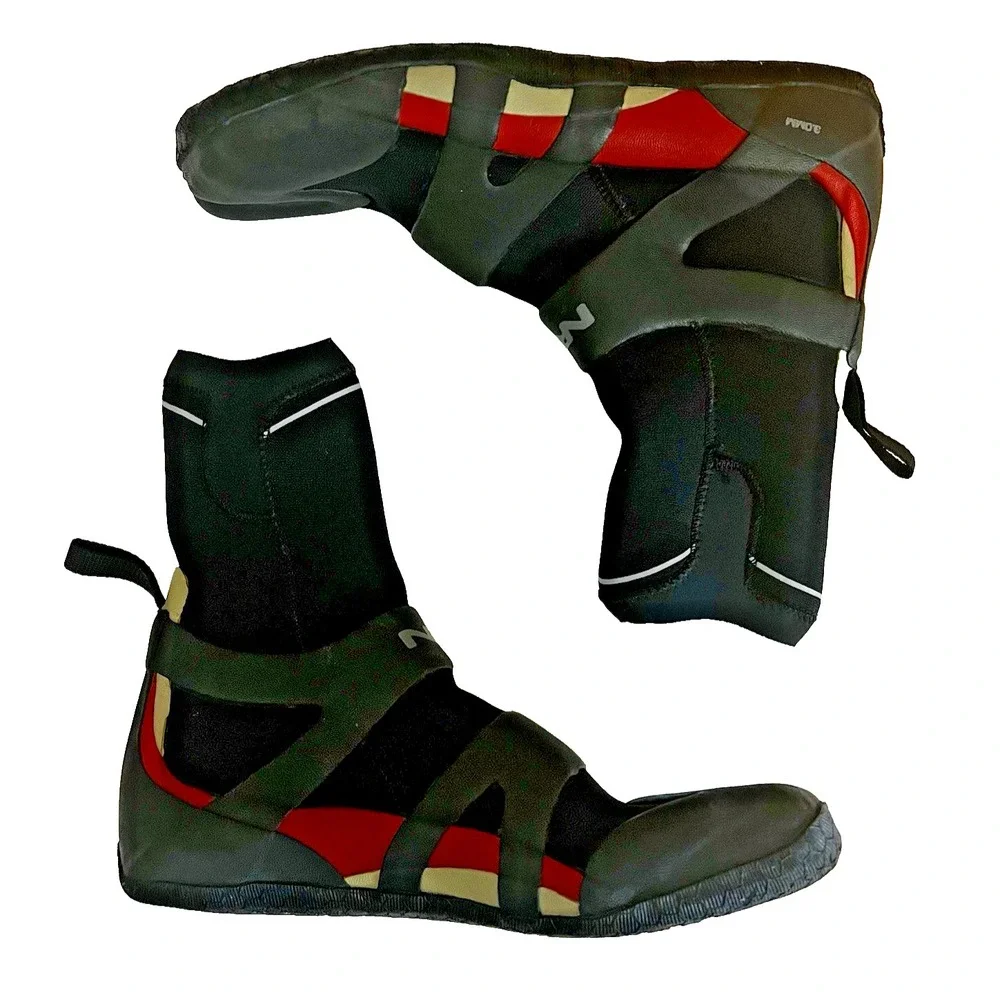 NRS Shock Socks Split Toe Wetshoes Mens 8 RN94612 Paddle Shoes SUP Kayaking Boot